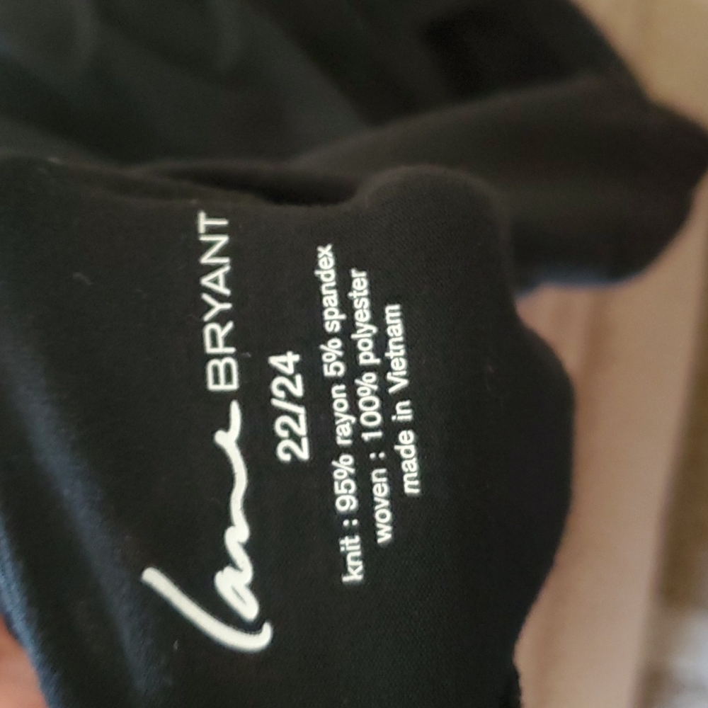 Lane Bryant Stud with Chiffon overlay one side - Picture 13 of 13